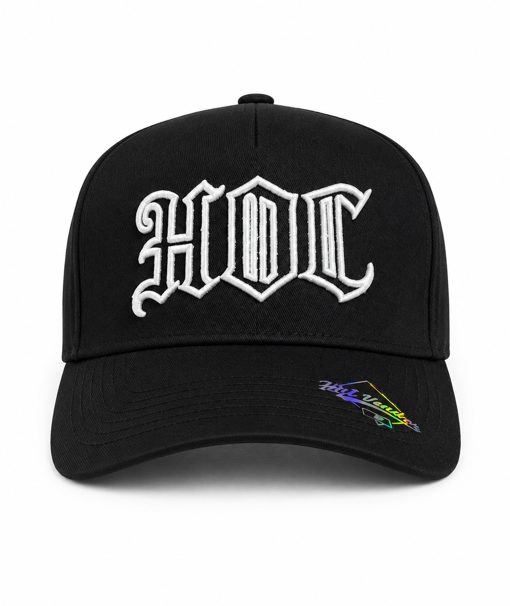 White HOC Snapback Cap
