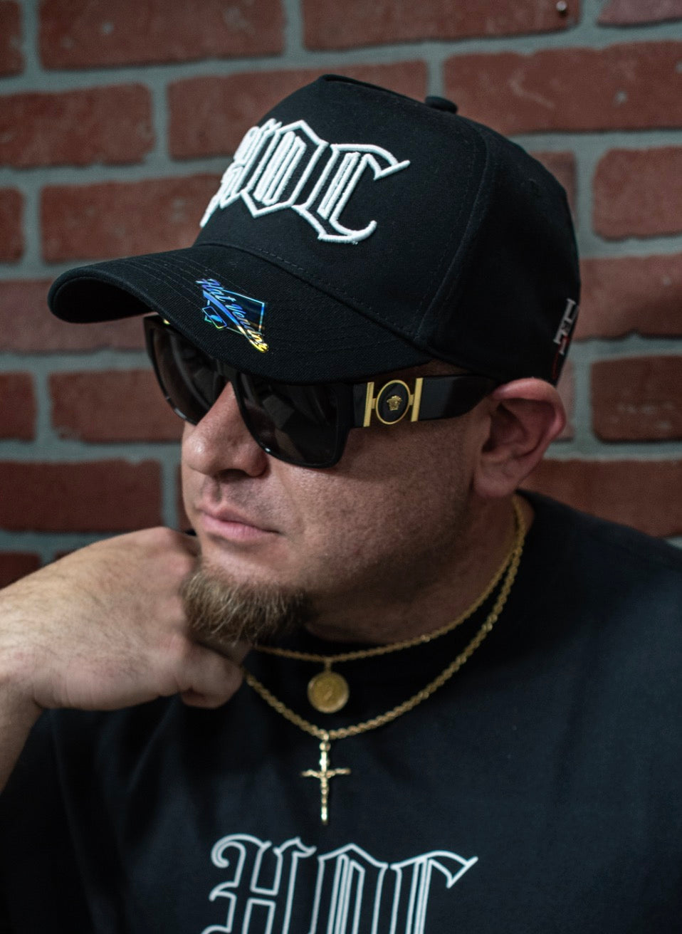 White HOC Snapback Cap